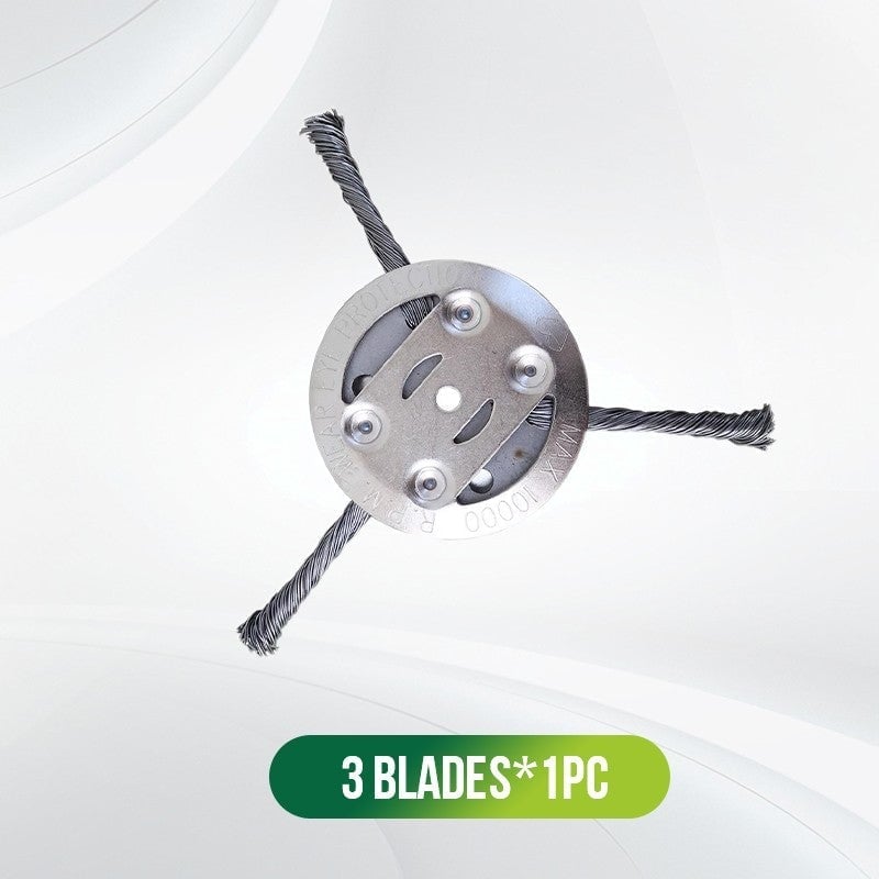 🔥BUY 2 GET 1 FREE👨🌾6 inch Steel Wire Brush Cutter Trimmer Head