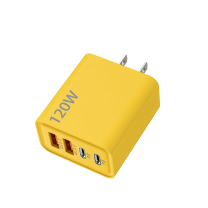 120W GaN Power Hub — Fast Charge 4 Devices at Once