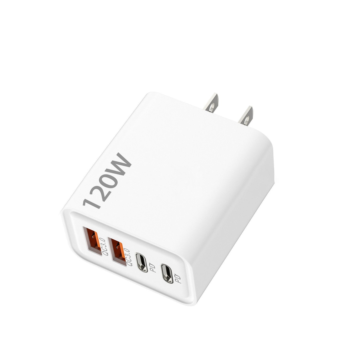 120W GaN Power Hub — Fast Charge 4 Devices at Once