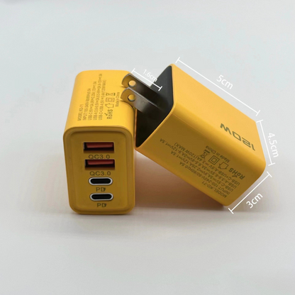 120W GaN Power Hub — Fast Charge 4 Devices at Once
