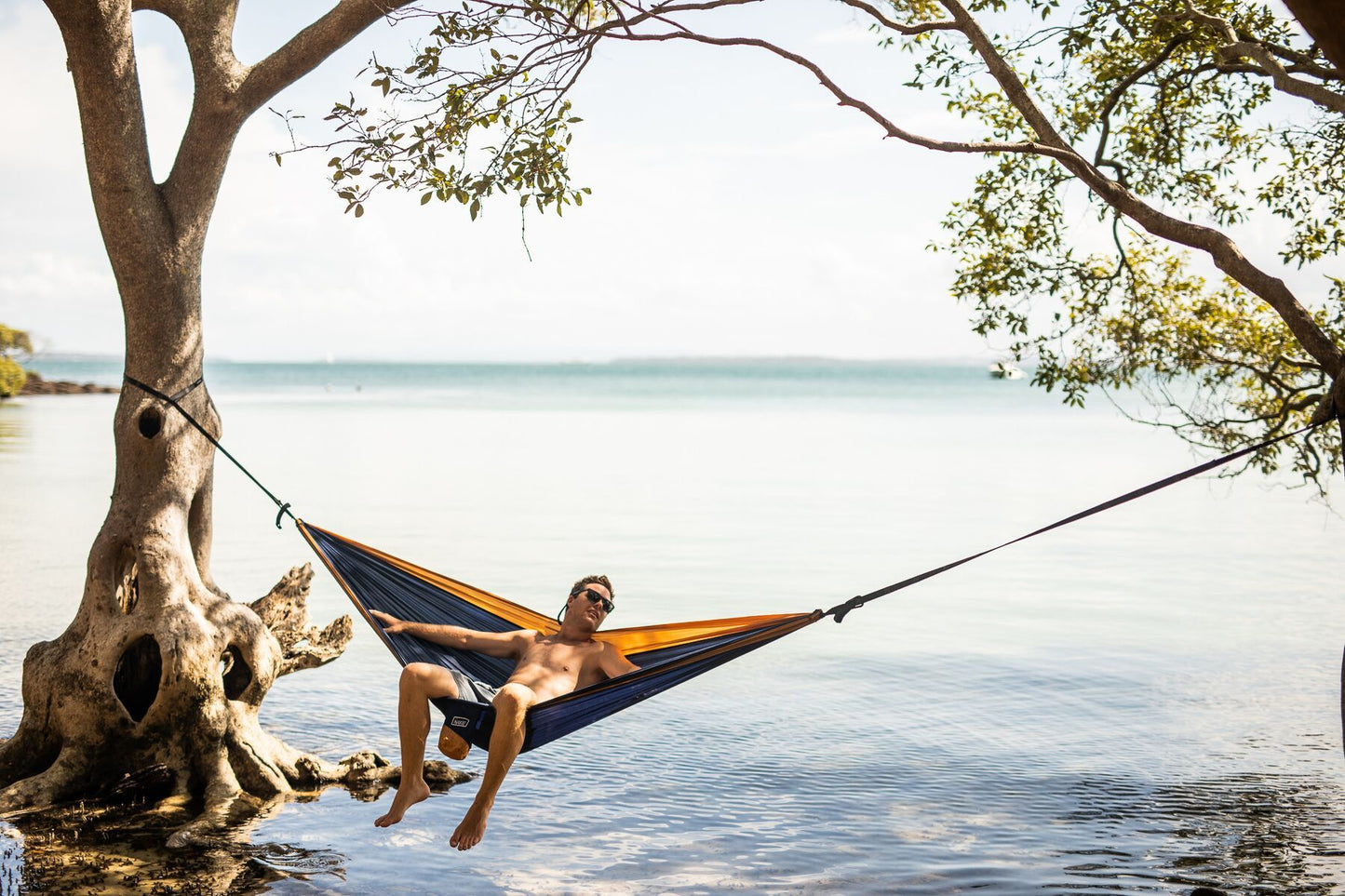 Recycled Hammock with Straps