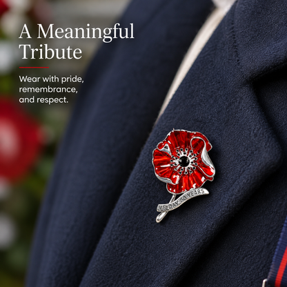 Veterans Remembrance Brooch Collection – Memorial Tribute Pins