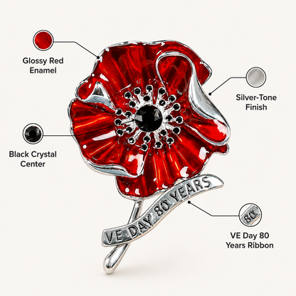Veterans Remembrance Brooch Collection – Memorial Tribute Pins