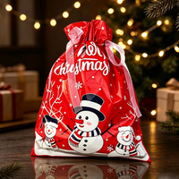 24×32cm / 9.4×12.6in — Red Snowman