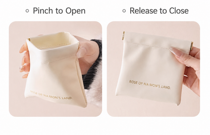Add a Cable Organizer Pouch — Soft PU leather · 5.5 × 7.1 in