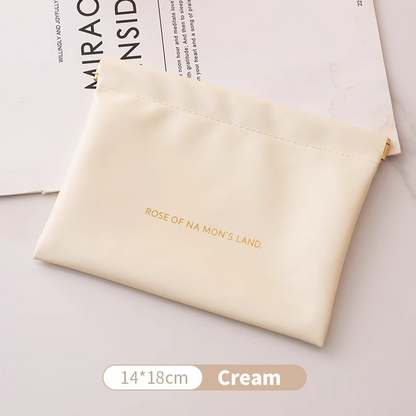 Add a Cable Organizer Pouch — Soft PU leather · 5.5 × 7.1 in