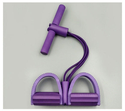 Upgraded 6-Tube Pedal Ankle Puller Resistance Band
