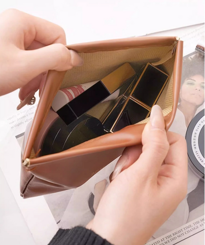 Add a Cable Organizer Pouch — Soft PU leather · 5.5 × 7.1 in