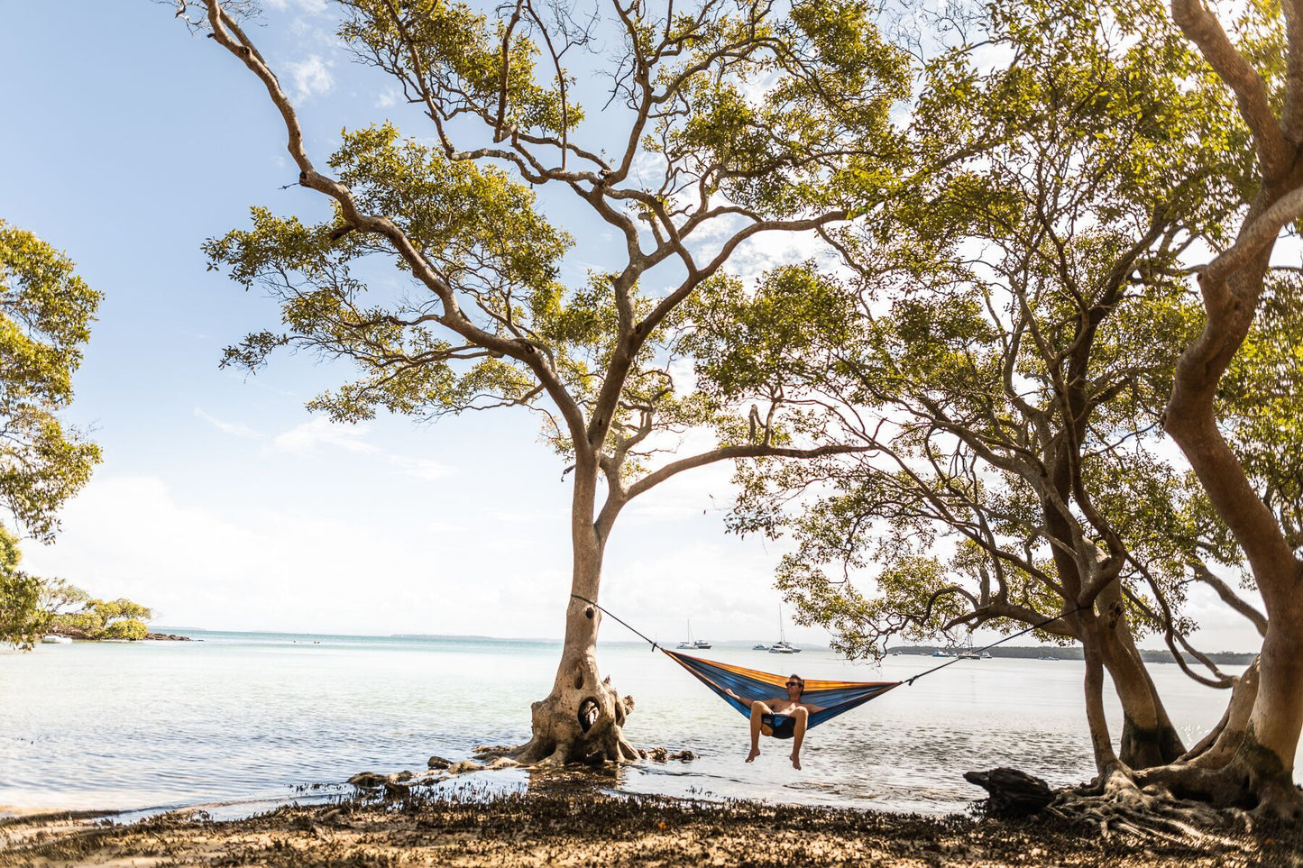 Recycled Hammock with Straps