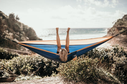 Recycled Hammock with Straps