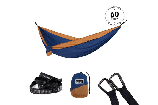 Recycled Hammock with Straps