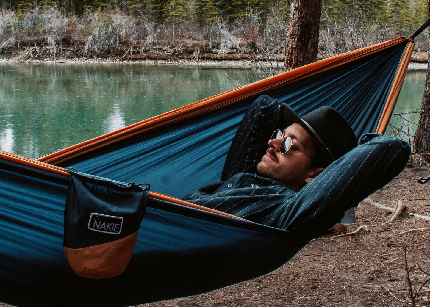 Recycled Hammock with Straps