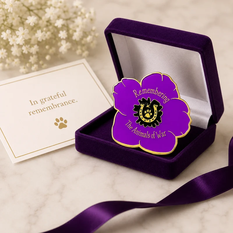 Veterans Remembrance Brooch Collection – Memorial Tribute Pins