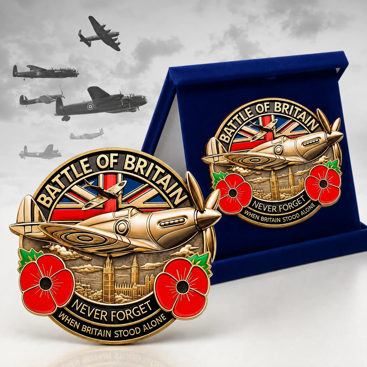 Veterans Remembrance Brooch Collection – Memorial Tribute Pins