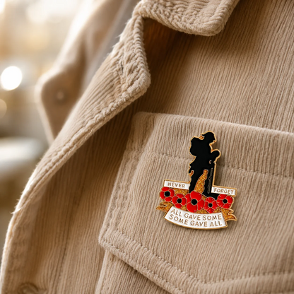 Veterans Remembrance Brooch Collection – Memorial Tribute Pins