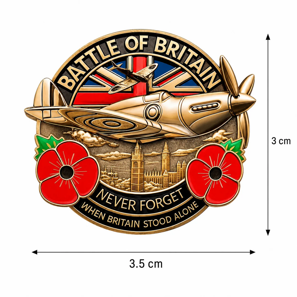 Veterans Remembrance Brooch Collection – Memorial Tribute Pins