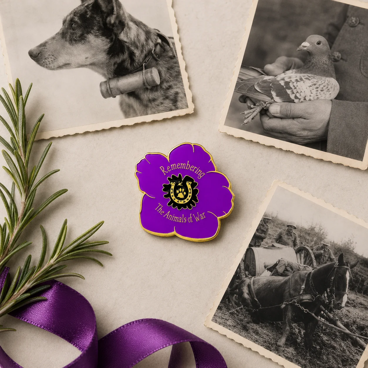 Veterans Remembrance Brooch Collection – Memorial Tribute Pins