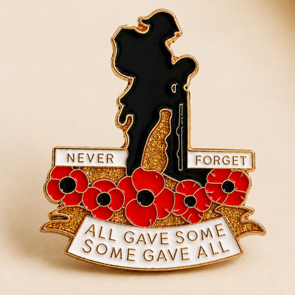 Veterans Remembrance Brooch Collection – Memorial Tribute Pins