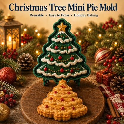 🎄🥧 Christmas Mini Pie Mold – Festive Press Maker for Santa, Gingerbread & Reindeer Pastries