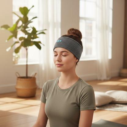 2-in-1 Wireless Bluetooth Sports Headband & Sleep Headphones