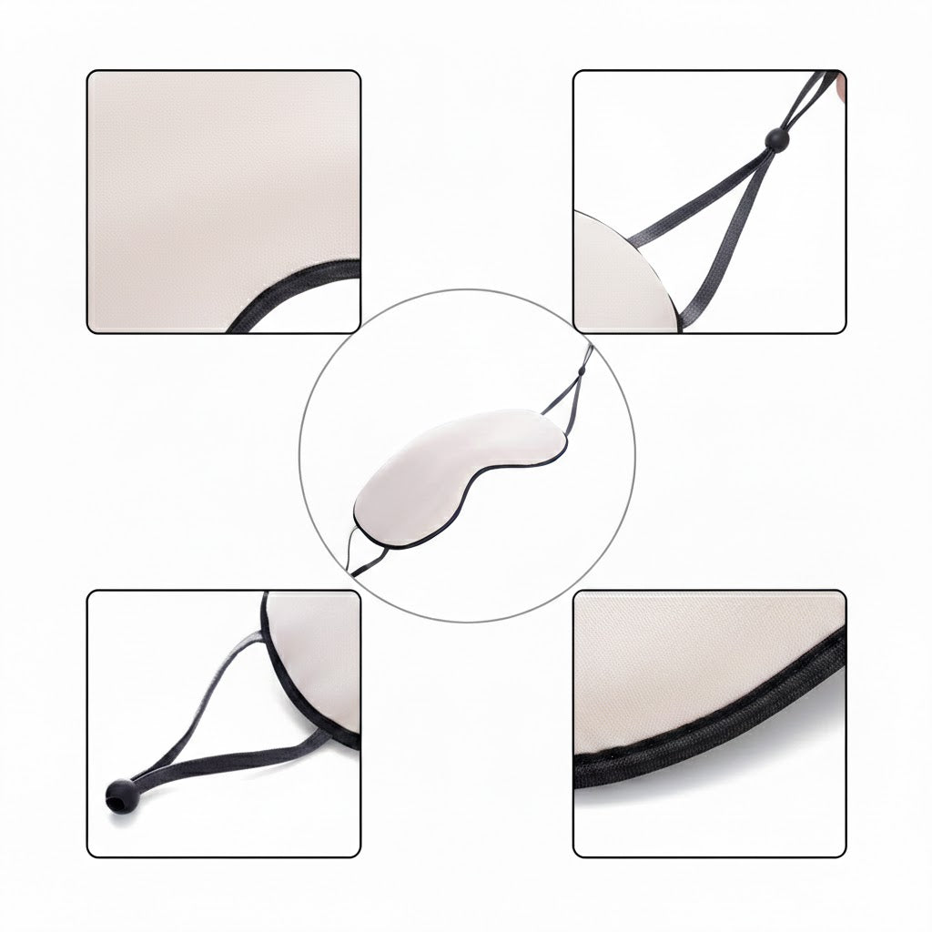 Dual-Sided Temperature-Regulating Sleep Eye Mask