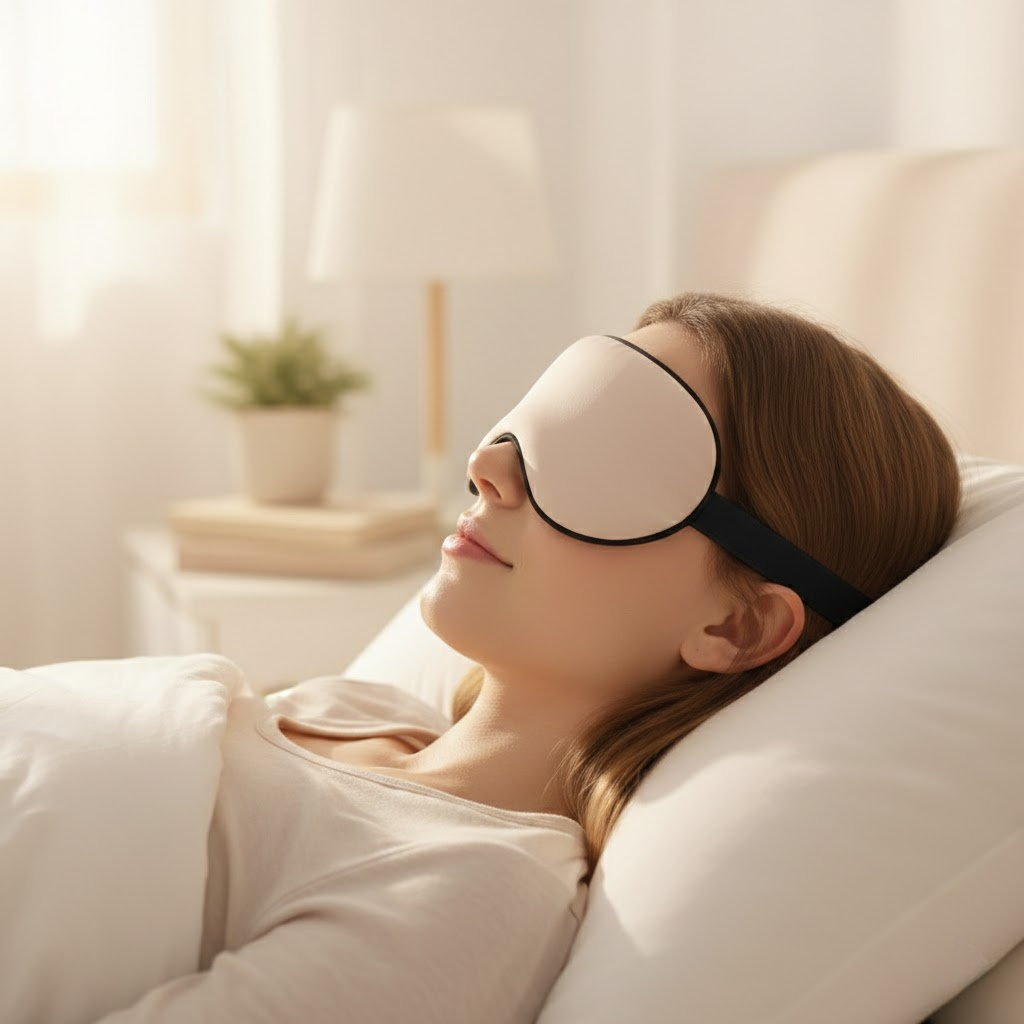 Dual-Sided Temperature-Regulating Sleep Eye Mask