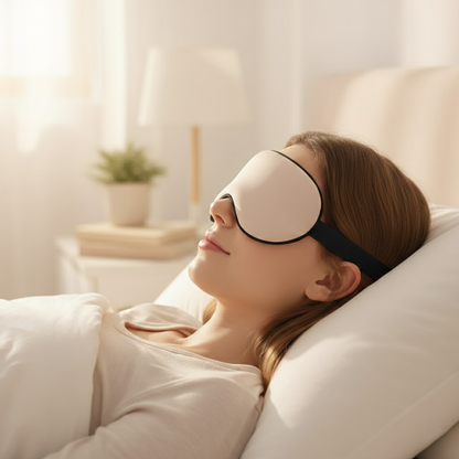 Dual-Sided Temperature-Regulating Sleep Eye Mask