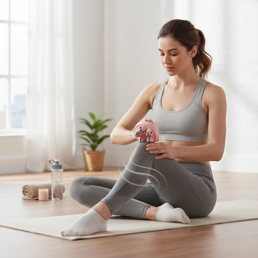Professional 5-Roller Deep Tissue Body Sculpting Massager